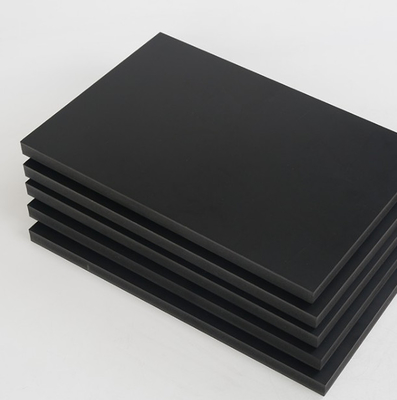 Υψηλή πυκνότητα 10mm μαύρο φύλλο πινάκων αφρού PVC ελαφρύ