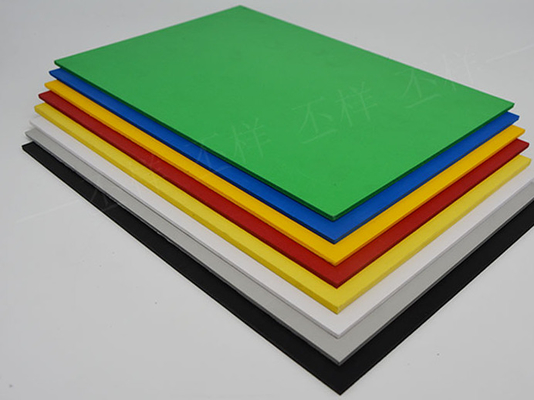 πίνακας αφρού PVC χρώματος 1220x2440mm, πίνακας αφρού 0.55g/Cm3 30mm